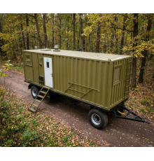 Пересувний мобільний лазне-пральний комплекс на шасі ПЛПК-6 (на 6 місць) PAN-TECH